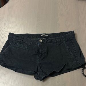 Express Women's Dark Jean Shorts